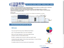 Tablet Screenshot of metrocolour.co.uk